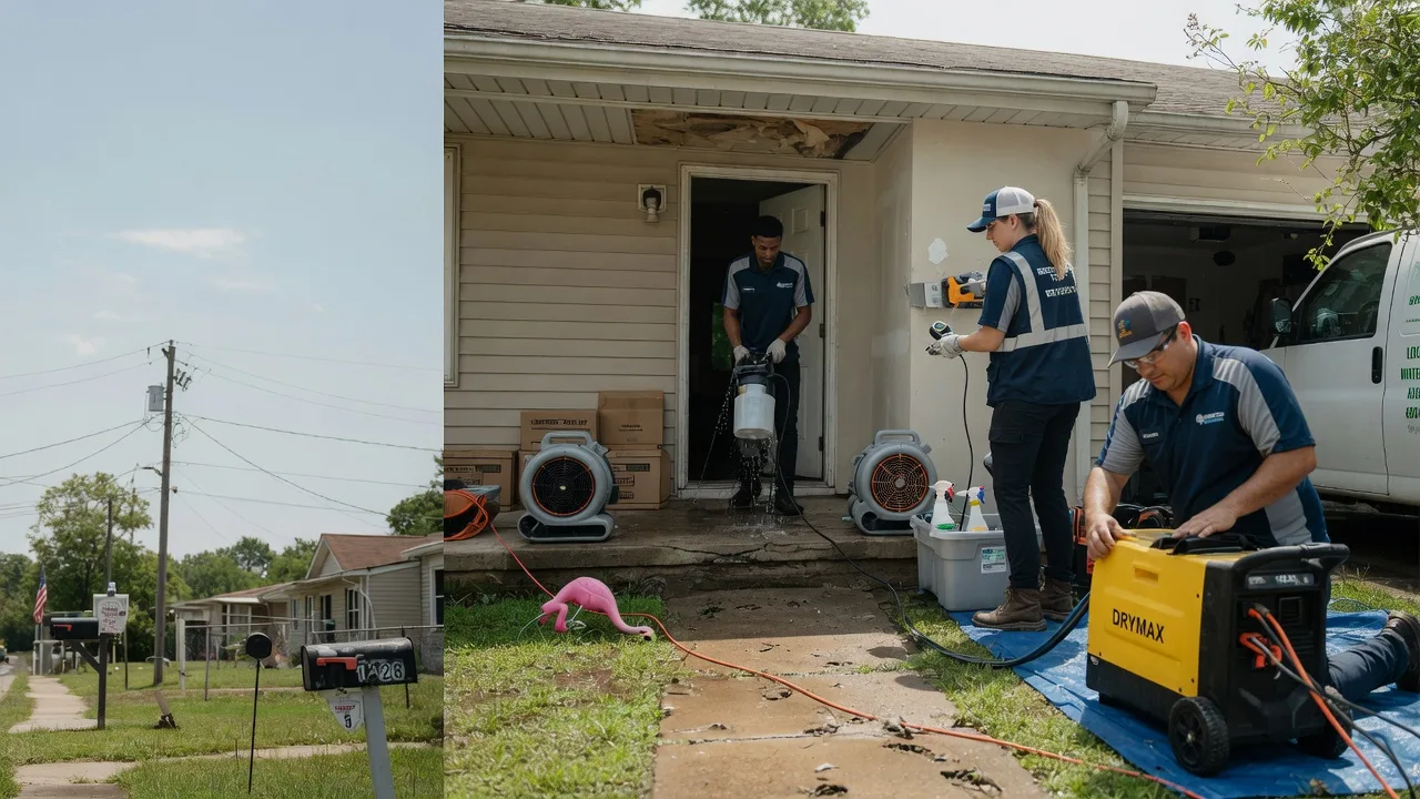 Storm Damage Water Removal in Slanesville, WV near me
